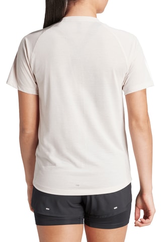T-shirt de running Own the Run - Mauve chiné