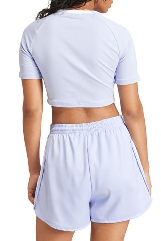 T-shirt slim cropped Baby - Violet