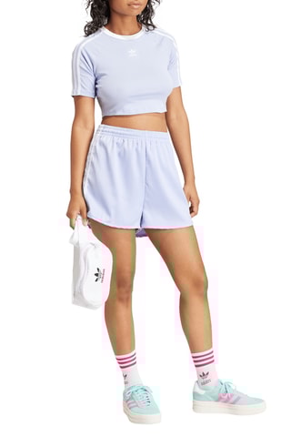 T-shirt slim cropped Baby - Violet