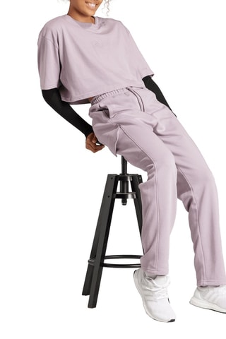T-shirt cropped ALL SZN - Mauve