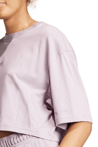 T-shirt cropped ALL SZN - Mauve