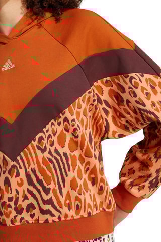 Sweat à capuche - Rouge brique
