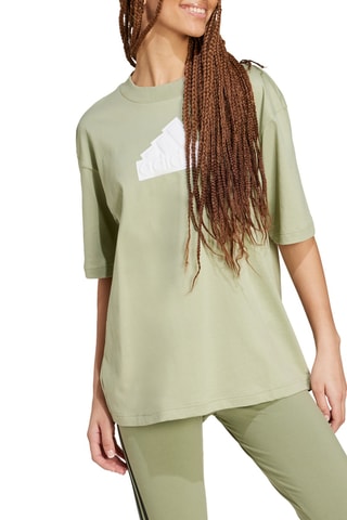 T-shirt oversize Future Icons Badge of Sport - Vert d’eau