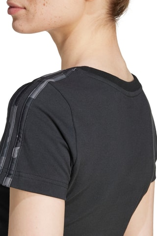 T-shirt cropped - Noir