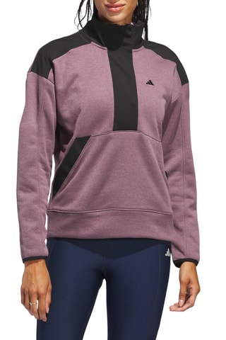 Veste de golf - Mauve chiné