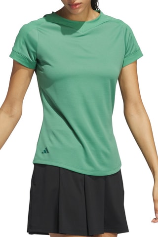 T-shirt de golf Ultimate365 Rib Mix - Vert