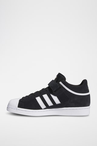 Chaussures montantes en cuir - Noir
