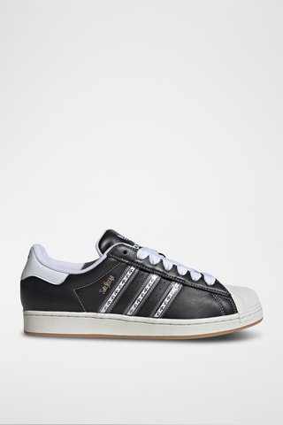 Sneakers en cuir Superstar Korn - Noir