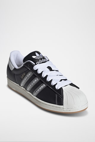 Sneakers en cuir Superstar Korn - Noir