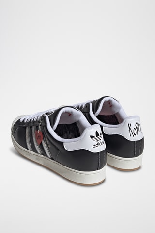 Sneakers en cuir Superstar Korn - Noir