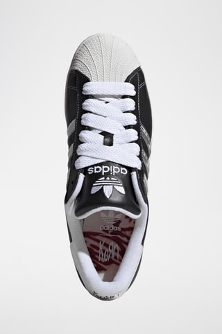 Sneakers en cuir Superstar Korn - Noir