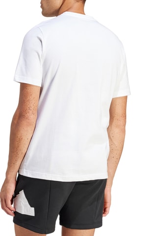 T-shirt Camo Linear - Blanc