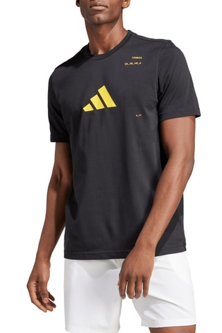 T-shirt de tennis - Noir