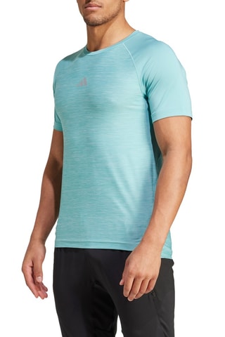 T-shirt d’entraînement Gym+ - Ciel chiné