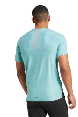 T-shirt d’entraînement Gym+ - Ciel chiné