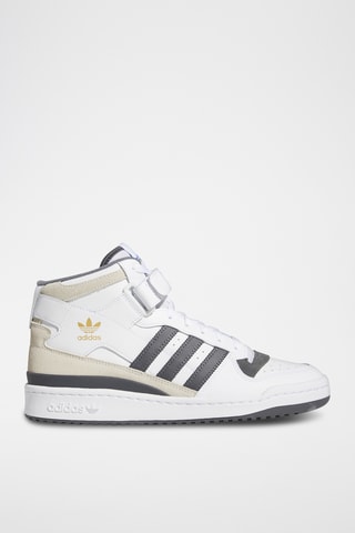 Sneakers montantes en cuir Forum Mid - Blanc
