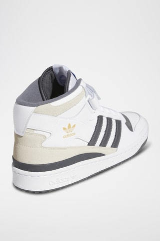Sneakers montantes en cuir Forum Mid - Blanc