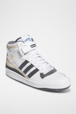 Sneakers montantes en cuir Forum Mid - Blanc
