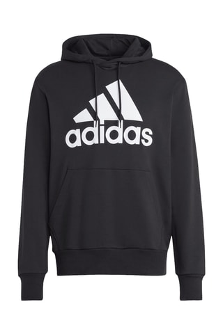 Sweat à capuche Essentials Big Logo - Noir