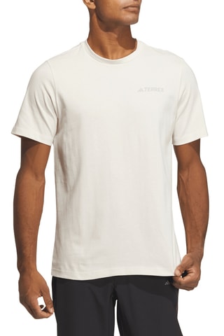 T-shirt standard Graphique - Blanc