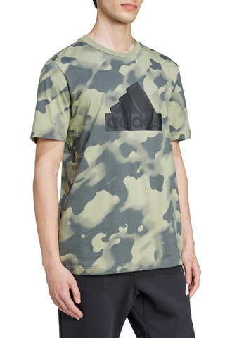 T-shirt - Noir et kaki