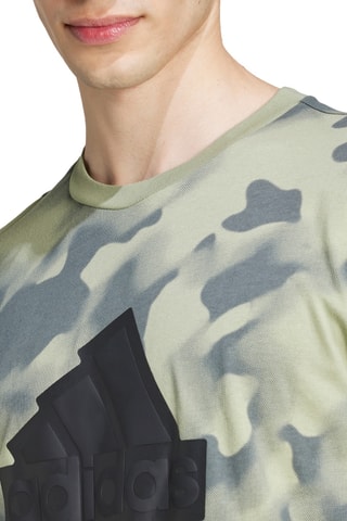 T-shirt - Noir et kaki