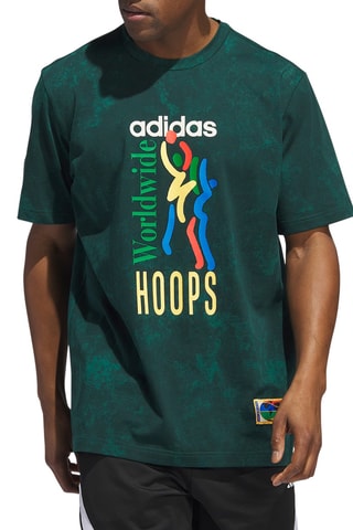 T-shirt Worldwide Hoops - Kaki