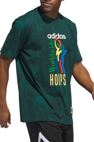 T-shirt Worldwide Hoops - Kaki