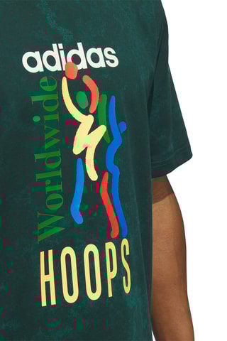 T-shirt Worldwide Hoops - Kaki