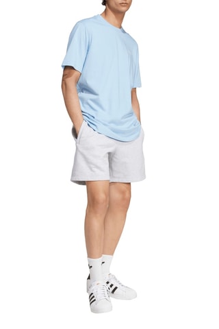 Short ample Premium Essentials - Gris clair chiné