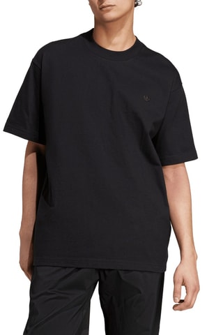 T-shirt ample Premium Essentials - Noir