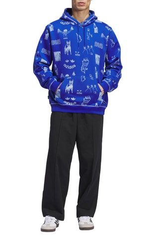 Sweat à capuche - Bleu roi