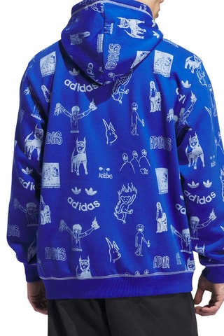 Sweat à capuche - Bleu roi