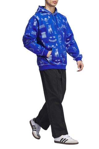 Sweat à capuche - Bleu roi