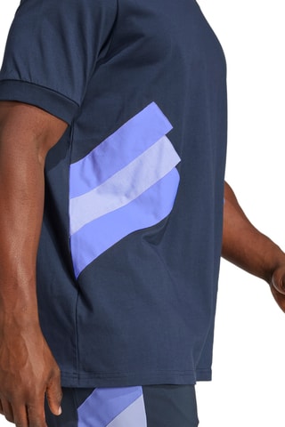 T-shirt ample de running BMW Berlin Marathon 2024 Retro - Bleu