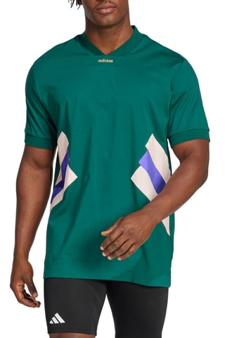 T-shirt ample de running BMW Berlin Marathon - Vert foncé