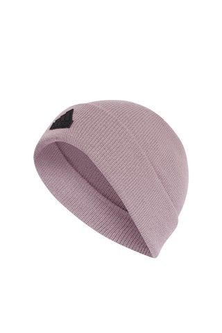 Bonnet de running en laine recyclé - Violet