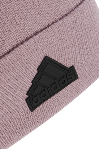 Bonnet de running en laine recyclé - Violet