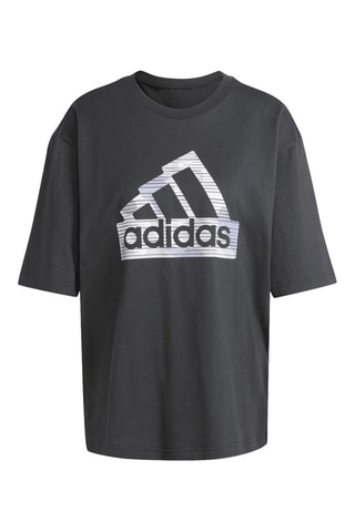 T-shirt ample Adiclub - Noir