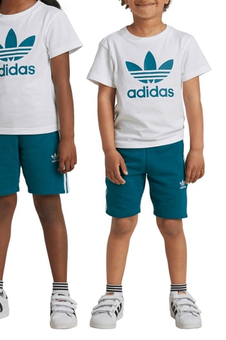 T-shirt et short Adicolor - Bleu canard