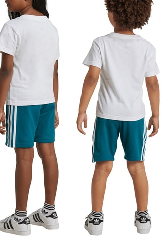 T-shirt et short Adicolor - Bleu canard