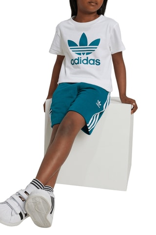 T-shirt et short Adicolor - Bleu canard