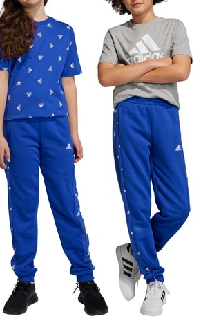 Pantalon Brand Love - Bleu électrique