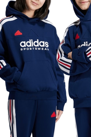 Sweat à capuche Tiro Nations - Bleu marine