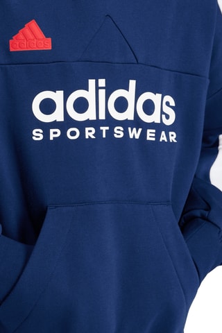Sweat à capuche Tiro Nations - Bleu marine