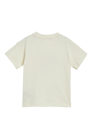 T-shirt et short Eseentials - Ivoire et rouge