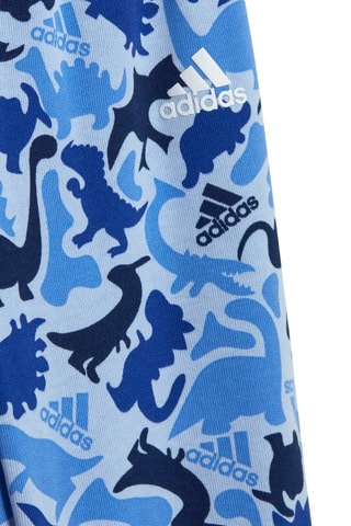 Sweat à capuche et pantalon Dino Camo - Bleu