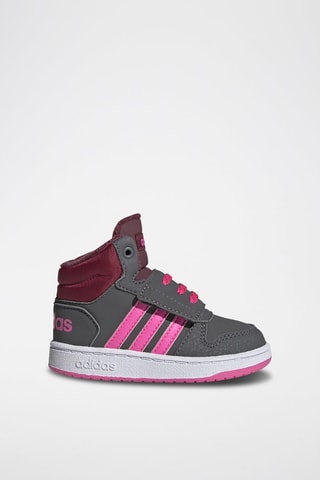 Sneakers fourrées montantes Hoops 2.0 Mid - Gris foncé