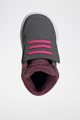 Sneakers fourrées montantes Hoops 2.0 Mid - Gris foncé