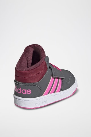 Sneakers fourrées montantes Hoops 2.0 Mid - Gris foncé